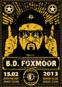 Live B.D.Foxmoor στο Σταυρό του Νότου 15/2