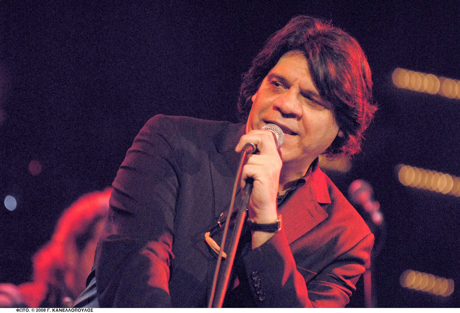 Ο Νίκος Ξυδάκης στον Κήπο του Μεγάρου