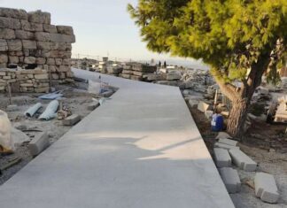 Ξεκινάνε οι εργασίες για την τοποθέτηση κουφωμάτων στον Παρθενώνα!
