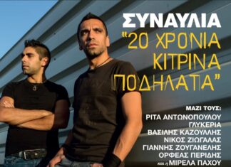 20 ΧΡΟΝΙΑ ΚΙΤΡΙΝΑ ΠΟΔΗΛΑΤΑ ΜΕ ΕΚΛΕΚΤΟΥΣ ΦΙΛΟΥΣ